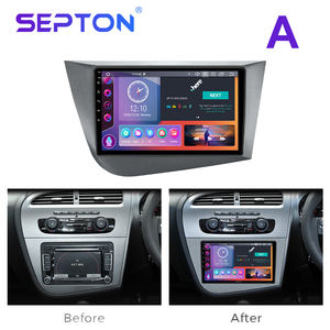 Reproductor Multimedia de Video para Coche con Android 13 Auto CarPlay para <span class=keywords><strong>Seat</strong></span> León 2 <span class=keywords><strong>MK2</strong></span> 2005-2012 con Navegación GPS y Mirror Link - Product Image 3