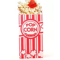 Sacs en Papier Alimentaire Imprimés sur Mesure, Sacs à Popcorn en Papier Kraft de Couleur, Emballage pour Sandwich, Pain et Popcorn au Micro-Ondes