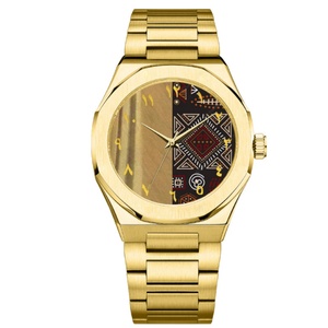 Reloj de Cuarzo para Hombre 2025, Tendencia de Moda, Diseño Vintage, Personalizado con Números Arábigos, Acero Inoxidable, Cristal, Cuero, Silicona, Resistente al Agua - Product Image 3