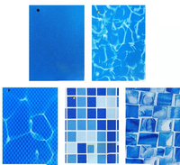 Revêtement de piscine tissu PVC imperméable pour piscines hors sol