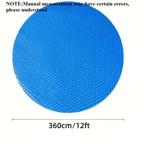 Couverture de piscine gonflable ovale, anti-poussière, pour piscine au sol, pour le camping en plein air - Product Image 2