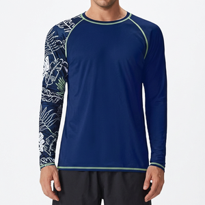 Camiseta de Manga Larga Unisex Verde de Secado Rápido de Poliéster para Adultos, para Deportes de Playa, Surf y Buceo - Product Image 1