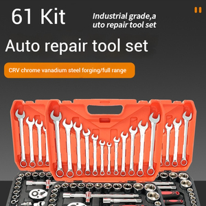 <span class=keywords><strong>61</strong></span> <span class=keywords><strong>pcs</strong></span> tự động sửa chữa Bộ công cụ wrenches Hex Key Ratchet xử lý cơ khí ô tô công cụ ổ cắm công cụ thiết lập hộp - Product Image 5