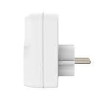 WATTSAVE France 230V 16A Prise avec prise secteur 2 ports USB Adaptateur de charge avec multiprise CE pour une garantie de 12 mois