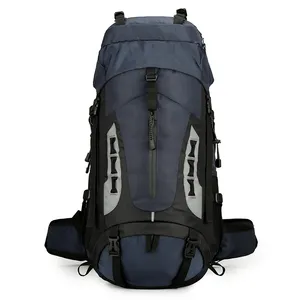 Custom Logo Large Capacity Durable Pack Bag Outdoor Hiking Backpack