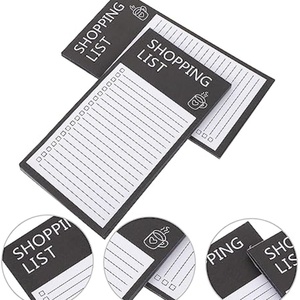 Venta caliente personalizado para hacer la lista de comestibles almohadilla magnética para nevera lista de compras magnética Memo Bloc de notas Pad - Product Image 3