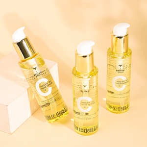 Sérum Capillaire Réparateur et Volumisant à l'Huile d'Argan, Protection Thermique, Sans Rinçage, Enrichi en Vitamine E et Miel, Marque Privée - Product Image 3
