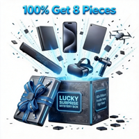 8-piece Digital Mystery Box Advanced Electronics 5G Smartphone Tablet Laptop Watch Earphone Game Fast Shipping Set High Quality