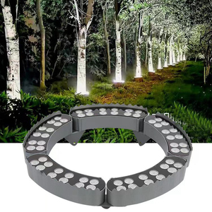 Lampada <span class=keywords><strong>ad</strong></span> Anello per Alberi di Palma in Alluminio 48W 60W 72W 84W 96W 108W 120W Luce LED Solare per Avvolgere gli Alberi - Product Image 6