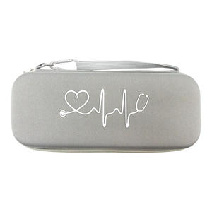 Оптовая продажа, водонепроницаемый Медицинский жесткий чехол для стетоскопа EVA, Дорожный чехол на молнии для хранения стетоскопа - Product Image 4