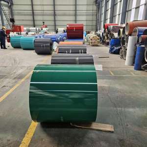 빠른 배송 아연 코팅 Pppgi 그린 컬러 미리 페인트 아연 도금 강철 코일 시트 - Product Image 4