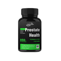 Formule de santé Capsules pour la prostate des hommes - Vegan Saw Palmetto 60 comprimés pour la santé des hommes adultes