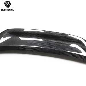 R Style A3 <span class=keywords><strong>Carbon</strong></span> Heckspoiler Flügel für Audi A3 S3 RS3 Kofferraumlippe Body Kits Echtcarbon Auto Spoilerflügel 2014-2020 - Product Image 4