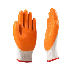 Guantes de Trabajo de Algodón Recubiertos de Látex, Sin Costuras, Lisos, de Fábrica Vietnamita, Guantes de Protección Personal, Antideslizantes, con Puño Elástico, Duraderos, para Manipulación Segura - Product Image 3