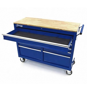 Caja <span class=keywords><strong>de</strong></span> Herramientas con Ruedas y Banco <span class=keywords><strong>de</strong></span> <span class=keywords><strong>Trabajo</strong></span> para Garaje - Product Image 2