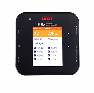 ราคาขายส่ง <span class=keywords><strong>ISDT</strong></span> <span class=keywords><strong>Q8</strong></span> <span class=keywords><strong>MAX</strong></span> 1000W 30A เครื่องชาร์จแบตเตอรี่แบบบาลานซ์ สำหรับแบตเตอรี่ Lilon LiPo LiHV NiMH Pb สำหรับรถบังคับวิทยุ รุ่นพลาสติก 1-6S - Product Image 1