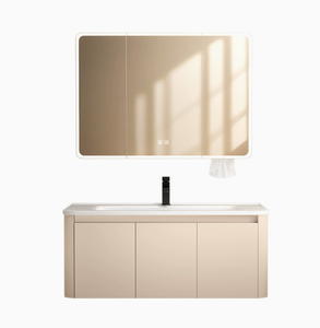 <span class=keywords><strong>Mueble</strong></span> de <span class=keywords><strong>Baño</strong></span> Curvo de Aluminio Espacial con Estructura de Panal y Armario Lateral, <span class=keywords><strong>Lavabo</strong></span> y Set de <span class=keywords><strong>Baño</strong></span>, Material Cerámico - Product Image 4