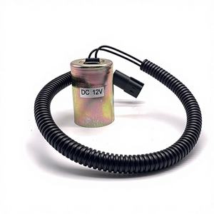 Vanne solénoïde rotative Senwitt avec bobine de sécurité pilote 12V 24V pour excavatrice Doosan Daewoo DH60 5 60 7 - Product Image 4