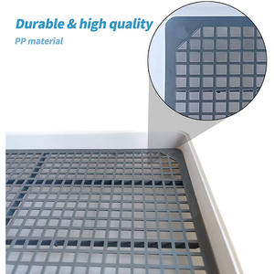 Fournitures pour petits animaux : <span class=keywords><strong>Bac</strong></span> d'entraînement, cage, plateau de toilette, <span class=keywords><strong>bac</strong></span> à litière pour rats, hamsters, furets, cochons d'Inde et lapins - Product Image 2