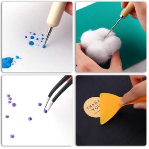 <span class=keywords><strong>Kit</strong></span> de Herramientas Manuales de Vinilo Plástico para Eliminar el Exceso de Material en Siluetas, Manualidades, Corte, Scrapbooking - Negro - Product Image 5