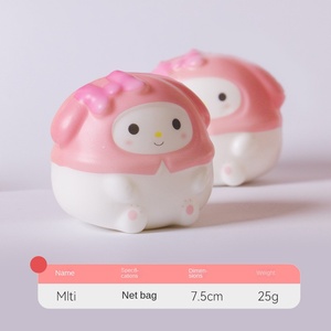 Juguete Antiestrés Kawaii de Dibujos Animados, Decoraciones Unisex, Juguete <span class=keywords><strong>Premium</strong></span> de <span class=keywords><strong>Spotify</strong></span>, Lindo Material de PU, Regalos para Niños y Niñas, Venta al por Mayor - Product Image 3