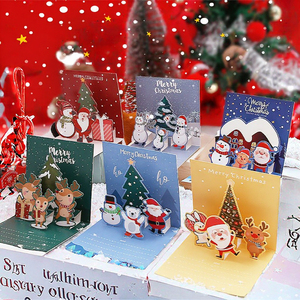 Ultimi Pezzi Disponibili: Biglietto d'Auguri Natalizio 3D Pop-up con Stampa Digitale su Carta Offset - Product Image 3