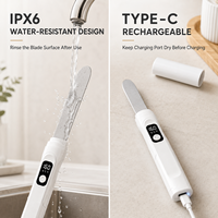 Couteau à beurre chauffant professionnel pour beurre dur, fromage, miel, beurre de cacahuète, rechargeable 2600mAh, outil de cuisine