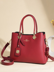 กระเป๋าสะพายข้างดีไซน์ใหม่ทันสมัย คุณภาพสูง หนัง PU กระเป๋าสะพายไหล่ กระเป๋าถือลำลองสุดหรูสำหรับผู้หญิง - Product Image 2