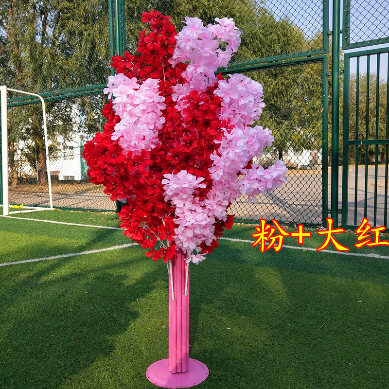 Rose + rouge vif (cadre rose)