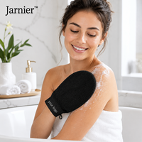 Guantes de Hammam Manopla para Eliminar Piel Muerta, Guante para Baño y Exfoliación Corporal, Manopla Exfoliante Profunda para la Piel