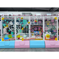 Los niños juegos de interior Zona Océano bola juego interactivo sistema de equipo del parque de atracciones