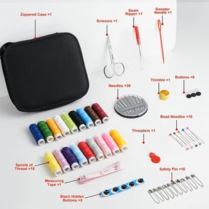 Needlework Tool Kit 172 Piece Portable Sewing <b>Set</b> With 24 Colors Thread For Home And Travel Use - Product Image 4
