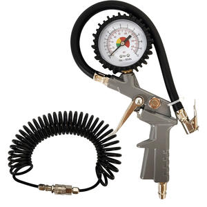 Kit d'outils professionnels pour voitures en gros avec poignée et tube renforcés, manomètre numérique précis pour la pression des pneus - Product Image 1