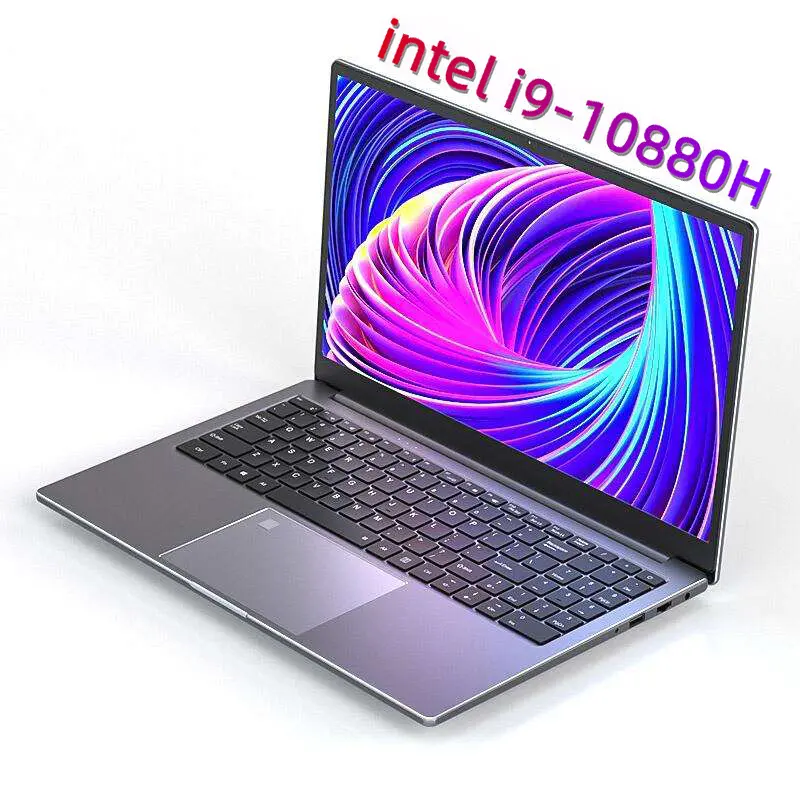 โน้ตบุ๊คพีซี Intel Core 15.6 I9 H,แล็บท็อปสำหรับธุรกิจแรม32GB 64GB 9880นิ้ว10880H Win11 H I9 9th 10th Gen