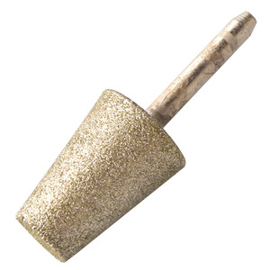 Tampon de polissage diamanté conique Mingzhi, grain fin, pour meuleuse d'angle à quartz - Product Image 2