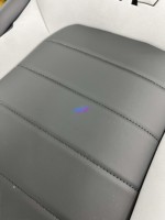 Vente en gros d'usine, housses de siège de haute qualité pour Volkswagen Golf GTI, remplacement de sièges en cuir Napa noir et blanc
