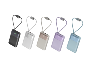 พาวเวอร์แบงค์แบบพกพา 20000mAh ชาร์จเร็ว 22.5W พร้อมสายชาร์จ  โลโก้สั่งทำได้ - Product Image 6
