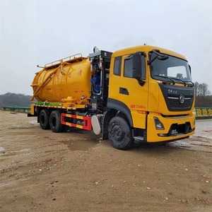 Camion-citerne à vide Dong Feng 6x4 de 20 000 litres pour l'aspiration des eaux usées et des fosses septiques, destiné aux services d'assainissement - Product Image 4
