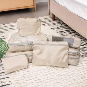 Ensemble <span class=keywords><strong>de</strong></span> sacs <span class=keywords><strong>de</strong></span> rangement <span class=keywords><strong>de</strong></span> <span class=keywords><strong>voyage</strong></span> à fermeture éclair compressible, cubes d'emballage légers avec organisateur pour le rangement à domicile - Product Image 4