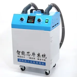 Dubbele Hoofden Dubbele Motoren Industriële Kledingstuk Draad Trimmen Machine Voor Doek Fabriek - Product Image 1