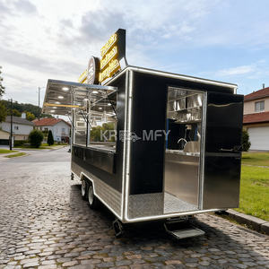 Remorque de camion-restaurant aux normes européennes, cuisine mobile, camionnette alimentaire entièrement équipée, remorques alimentaires avec cuisine entièrement équipée - Product Image 5
