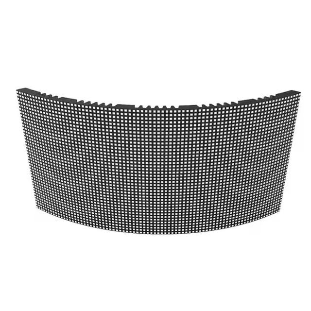 P3.076 Outdoor Waterproof Hd Curved Cylinder Soft Led Display Module 320X160mm Flexible P 3.076 Led Advertising Module