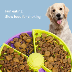 Bol à alimentation lente pour chien Puzzle de nourriture pour chien Mangeoire lente 3 couches Jeu de puzzle interactif pour chien et mangeoire lente - Product Image 5