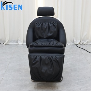 KISEN Professional Salon Wash Hair Massage Shampoo <b>Chair</b> Electric Lifting <b>Rotation</b> Foot Massage Bed Salon Shampoo Massage <b>Chair</b> - Product Image 4