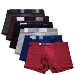 <b>Custom</b> Logo Mens <b>Boxer</b> Shorts 92% Cotton Men Briefs Men Underwear <b>Boxers</b> Cotton - Product Image 1