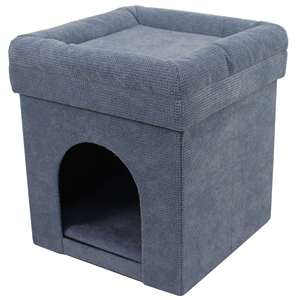 Otomana Moderna y Elegante <span class=keywords><strong>de</strong></span> Tela Suave, Plegable, Casa <span class=keywords><strong>para</strong></span> Perros, Asiento Otomano, Reposapiés, <span class=keywords><strong>Cama</strong></span> <span class=keywords><strong>para</strong></span> Mascotas - Product Image 1