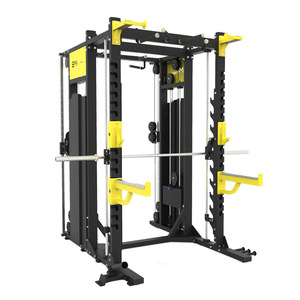 Commercial Smith Machine Ladder Gym <strong>Frame</strong> Multi Functional Comprehensive Training Equipment for <strong>Box</strong> Squat and Push up - Product Image 4