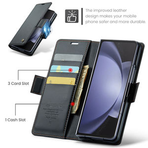 Custodia a Portafoglio in Pelle PU con Protezione RFID Antiurto per <span class=keywords><strong>Samsung</strong></span> Galaxy Z Fold 6 5 - Product Image 2