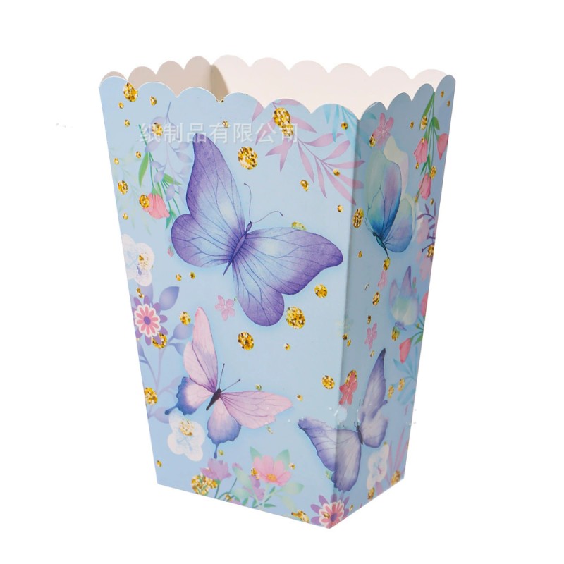 8-boîte de pop-corn 6 pcs par ensemble