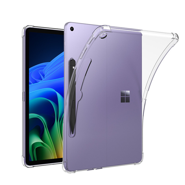 Clear Transparent TPU Tablet Case for Microsoft Surface Pro 12 "2025 Shockproof TPU Cover